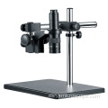Lente de zoom de video microscopio con brazo de stand de boom